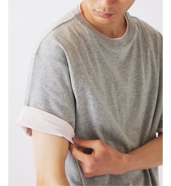JOURNAL STANDARD relume「RIDING HIGH / ライディングハイ 別注 メランジジャージー リバーシブルT」|Tシャツ・カットソー|