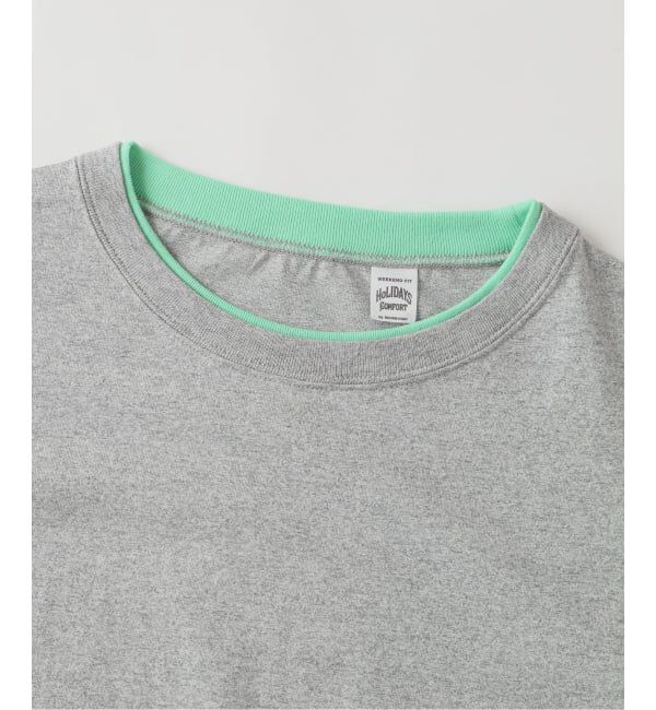 JOURNAL STANDARD relume「RIDING HIGH / ライディングハイ 別注 メランジジャージー リバーシブルT」|Tシャツ・カットソー|