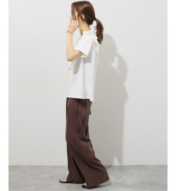 JOURNAL STANDARD relume「《WEB限定追加2》アシンメトリーフリルTEE」|Tシャツ・カットソー|