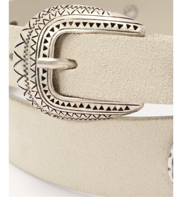 NOBLE「PUNTOVITA/プントヴィータ CONCHO BELT(ナチュラル)」|ベルト|