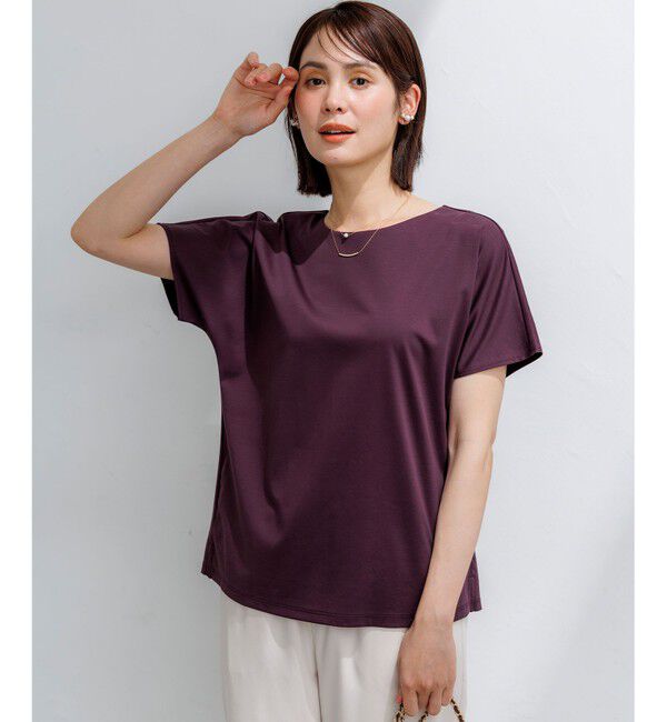 組曲「タッチミースムース ドルマンスリーブ カットソー」|Tシャツ・カットソー|ﾏﾛﾝﾌﾞﾗ