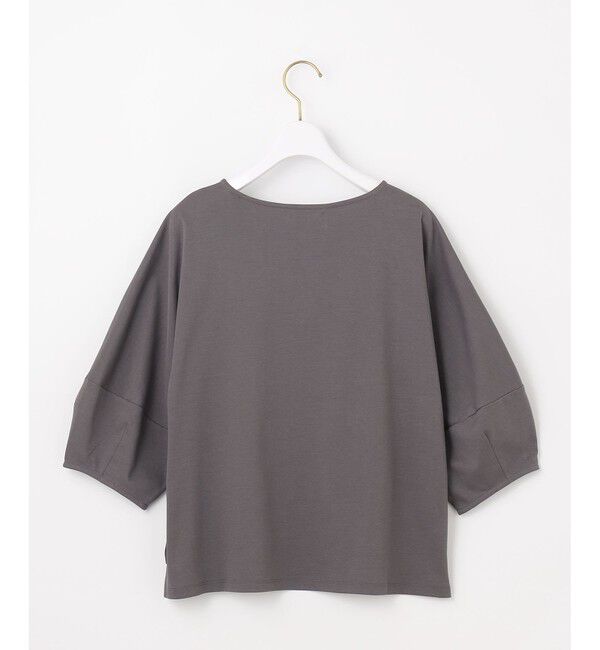 ANY SIS「【撥水・汗ジミ防止・UVケア・洗える】スーピマスムース クロップド Tシャツ」|Tシャツ・カットソー|