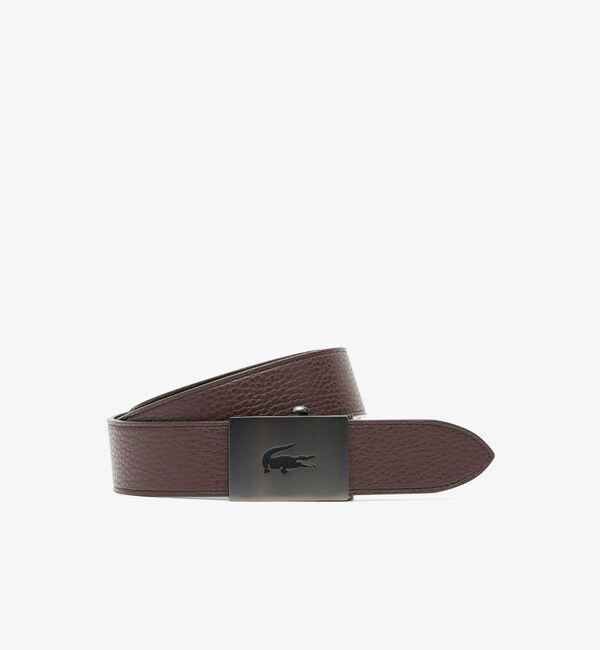 LACOSTE「ガチャベルバックルリバーシブルレザーベルト」|ベルト|
