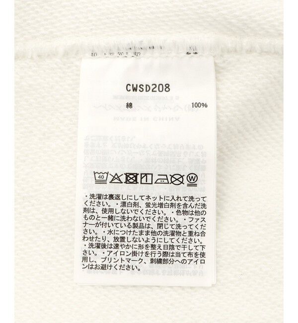 ADAM ET ROPE'「【Champion for ADAM ET ROPE'】別注 SWEAT WIDE PANTS」|チノ|