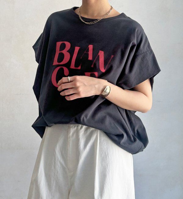  「【WEB限定】BLANCHEタックスリーブTEE」|Tシャツ・カットソー|