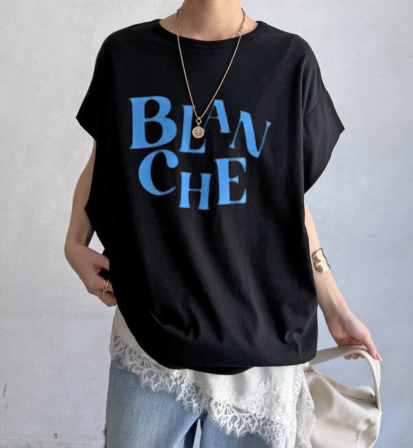  「【WEB限定】BLANCHEタックスリーブTEE」|Tシャツ・カットソー|