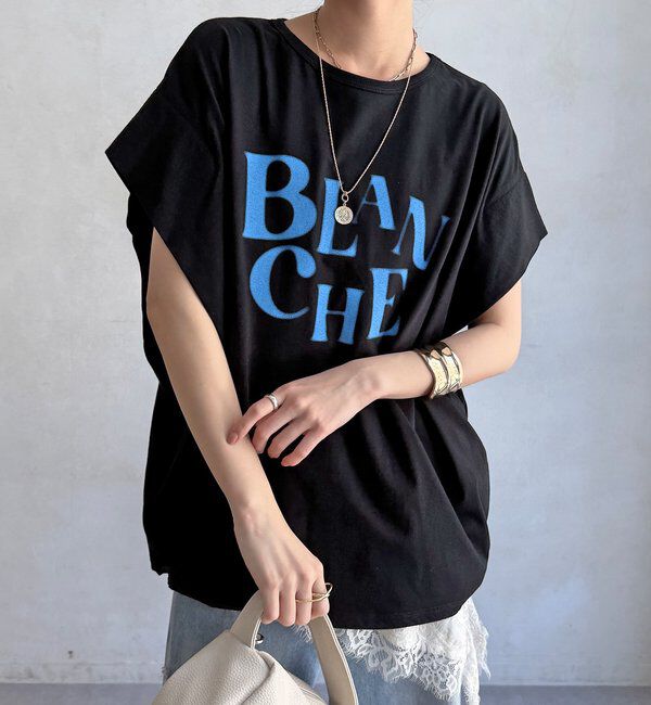  「【WEB限定】BLANCHEタックスリーブTEE」|Tシャツ・カットソー|