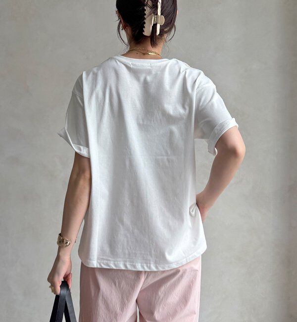  「【WEB限定】CaenクルーネックロゴTEE」|Tシャツ・カットソー|
