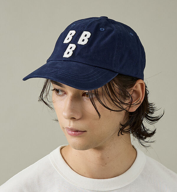 ABAHOUSE「Birmingham Black Barons COTTON BALL CAP」|その他|ネイビー