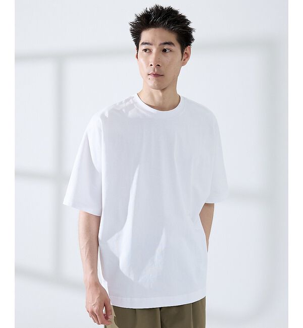 ABAHOUSE「ヘビーウェイト ドルマンバレル Tシャツ」|Tシャツ・カットソー|