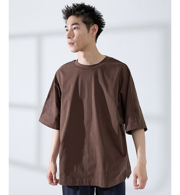 ABAHOUSE「ヘビーウェイト ドルマンバレル Tシャツ」|Tシャツ・カットソー|