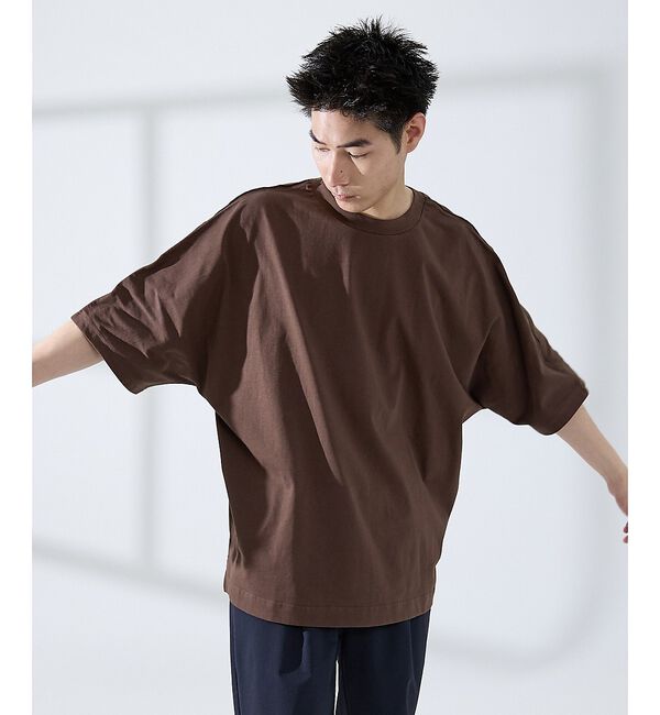 ABAHOUSE「ヘビーウェイト ドルマンバレル Tシャツ」|Tシャツ・カットソー|