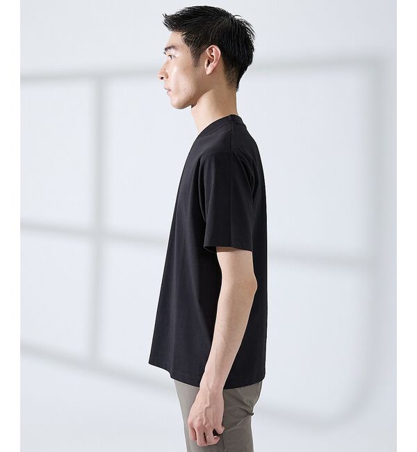 ABAHOUSE「【SMART CLOSET/WEB限定】シルケット天竺 Vネック 半袖Tシャツ」|Tシャツ・カットソー|