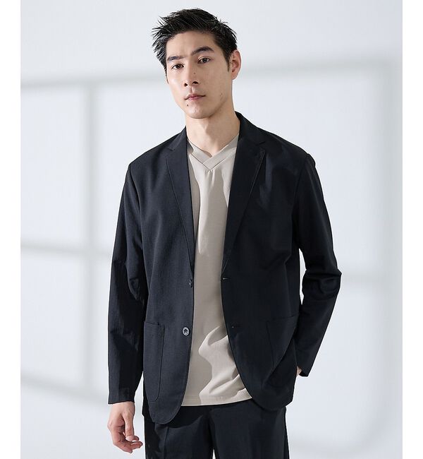 ABAHOUSE「【SMART CLOSET/WEB限定】シルケット天竺 Vネック 半袖Tシャツ」|Tシャツ・カットソー|