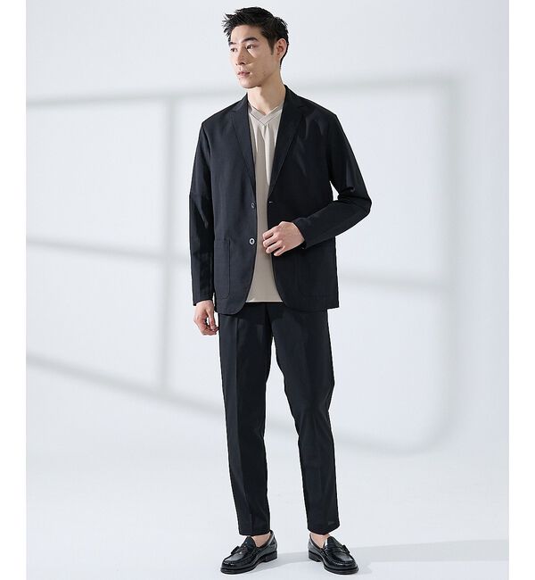 ABAHOUSE「【SMART CLOSET/WEB限定】シルケット天竺 Vネック 半袖Tシャツ」|Tシャツ・カットソー|