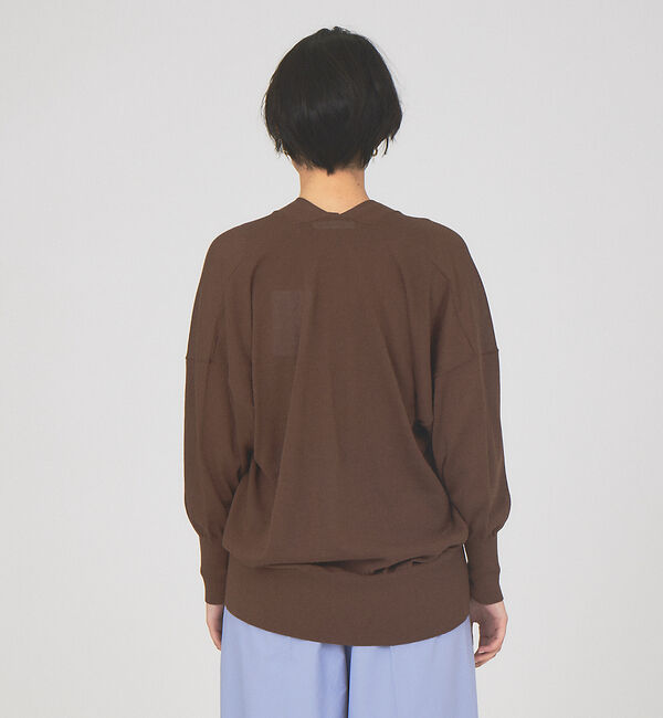 Rouge vif「Vネックオーバーガーディガン」|カーディガン|