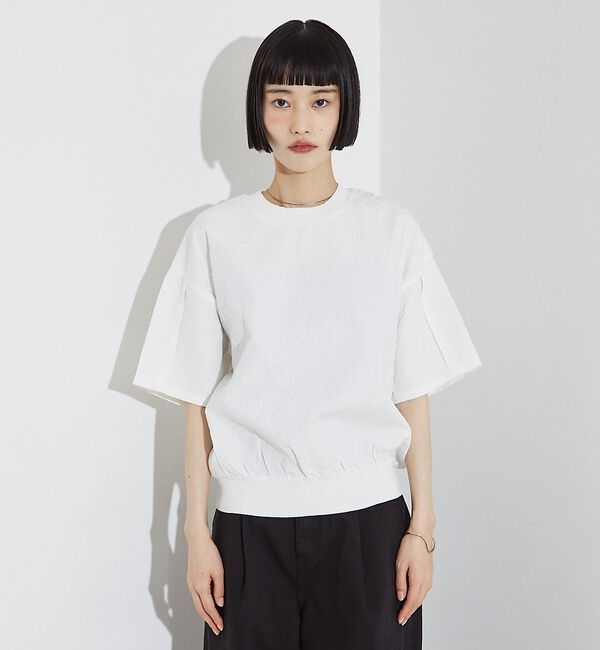 NOMINE「シワ加工 リンクル Tシャツ」|Tシャツ・カットソー|