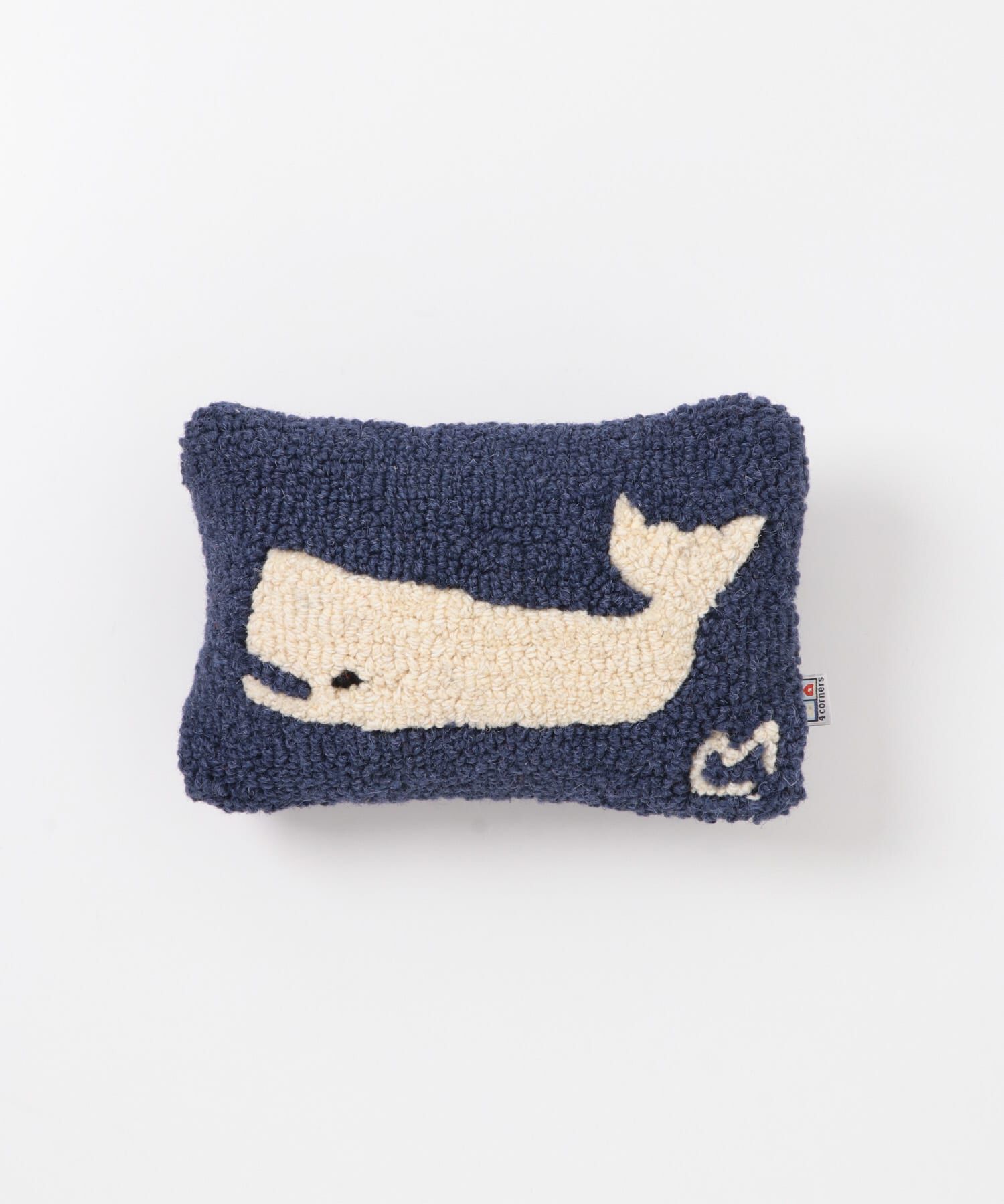 Sonny Label 「L.L.Bean　WOOL PILLOW WHALE」|クッション・クッションカバー|ブルー系その他