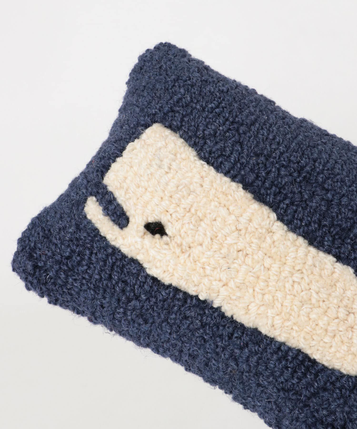 Sonny Label 「L.L.Bean　WOOL PILLOW WHALE」|クッション・クッションカバー|