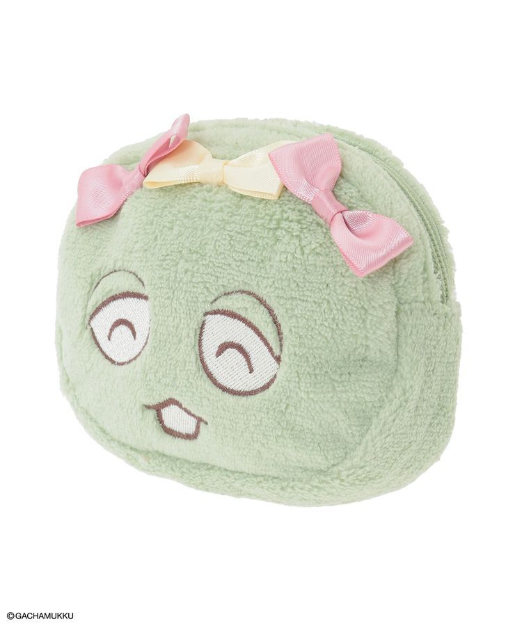 Maison de FLEUR「ガチャピン フェイスポーチ」|ポーチ|