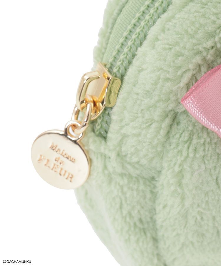 Maison de FLEUR「ガチャピン フェイスポーチ」|ポーチ|
