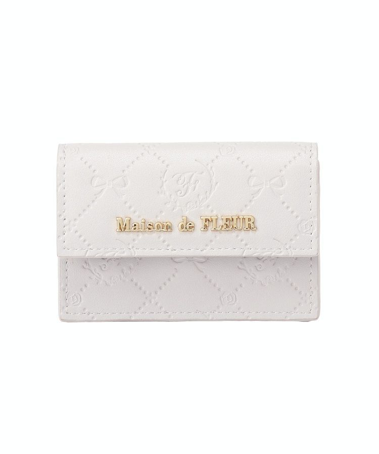 Maison de FLEUR「モノグラムカードケース」|財布|