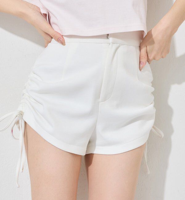  「サイドドロストショートパンツ」|その他|