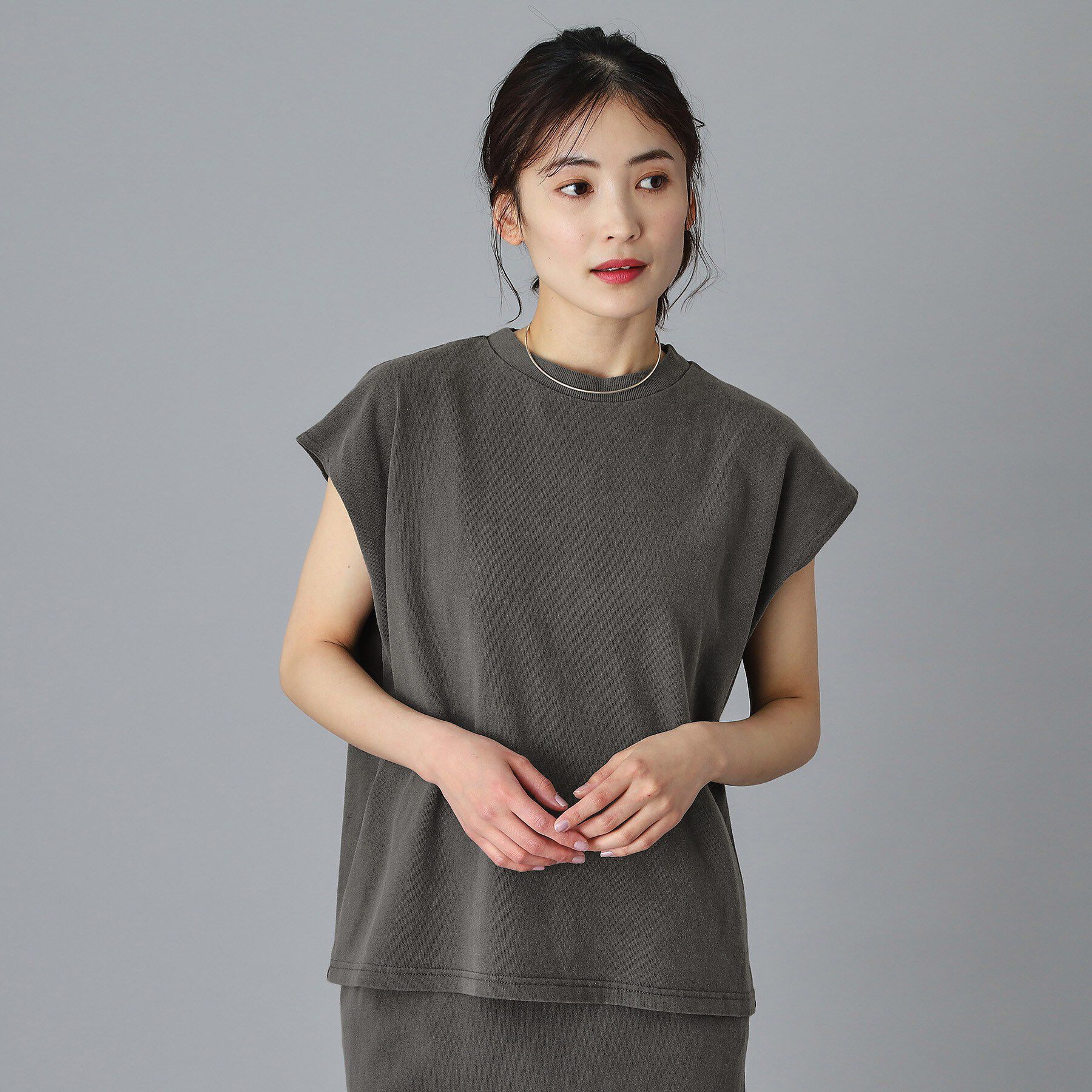 DRESSTERIOR「STAR＆STRIPE（スターアンドストライプ）フレンチスリーブトップス」|Tシャツ・カットソー|