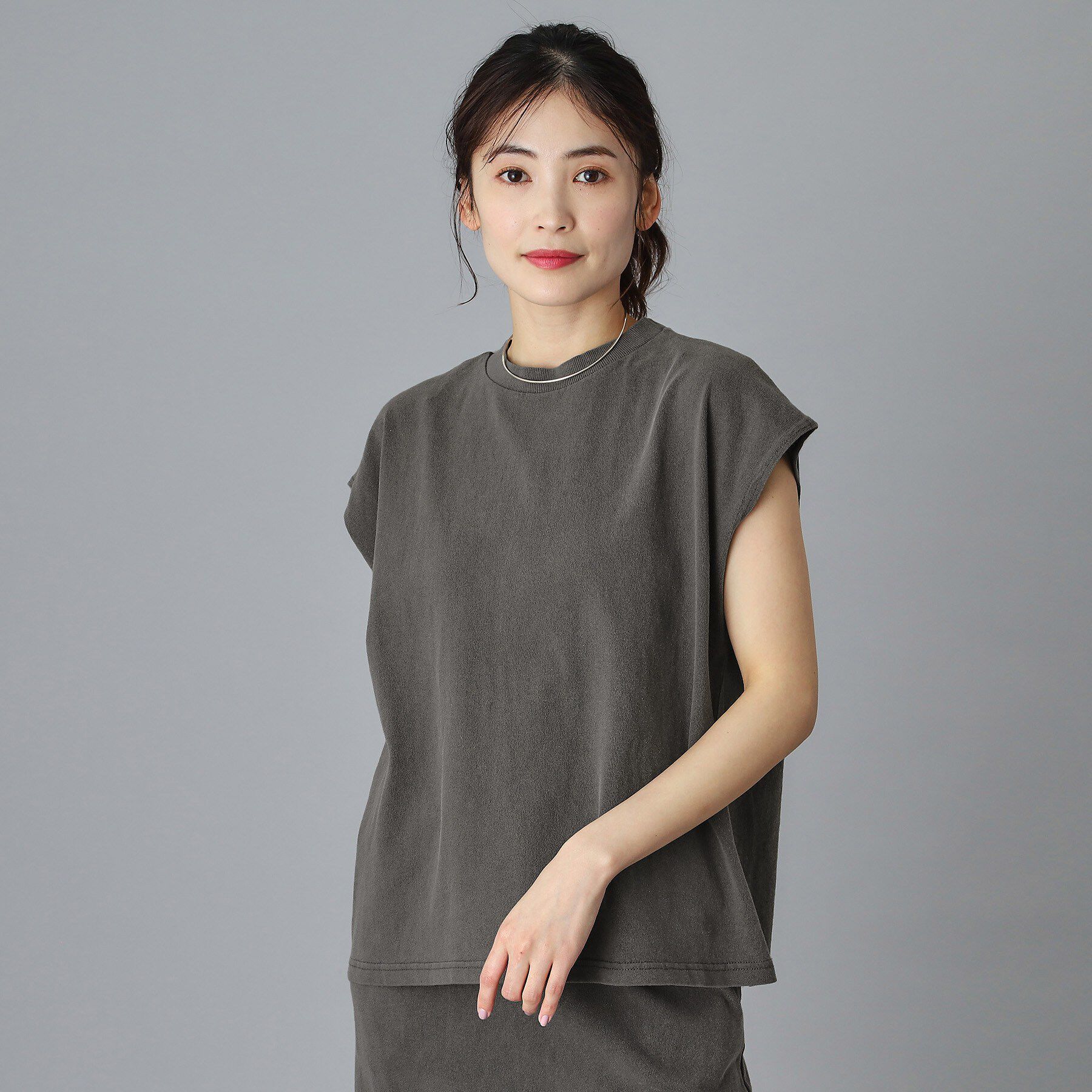 DRESSTERIOR「STAR＆STRIPE（スターアンドストライプ）フレンチスリーブトップス」|Tシャツ・カットソー|