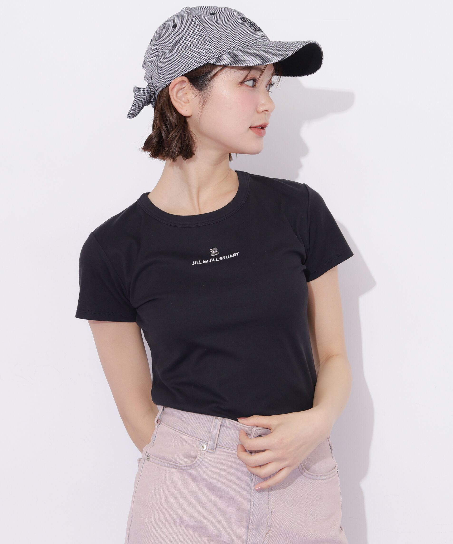  「コンパクトワンポイントロゴTシャツ」|Tシャツ・カットソー|