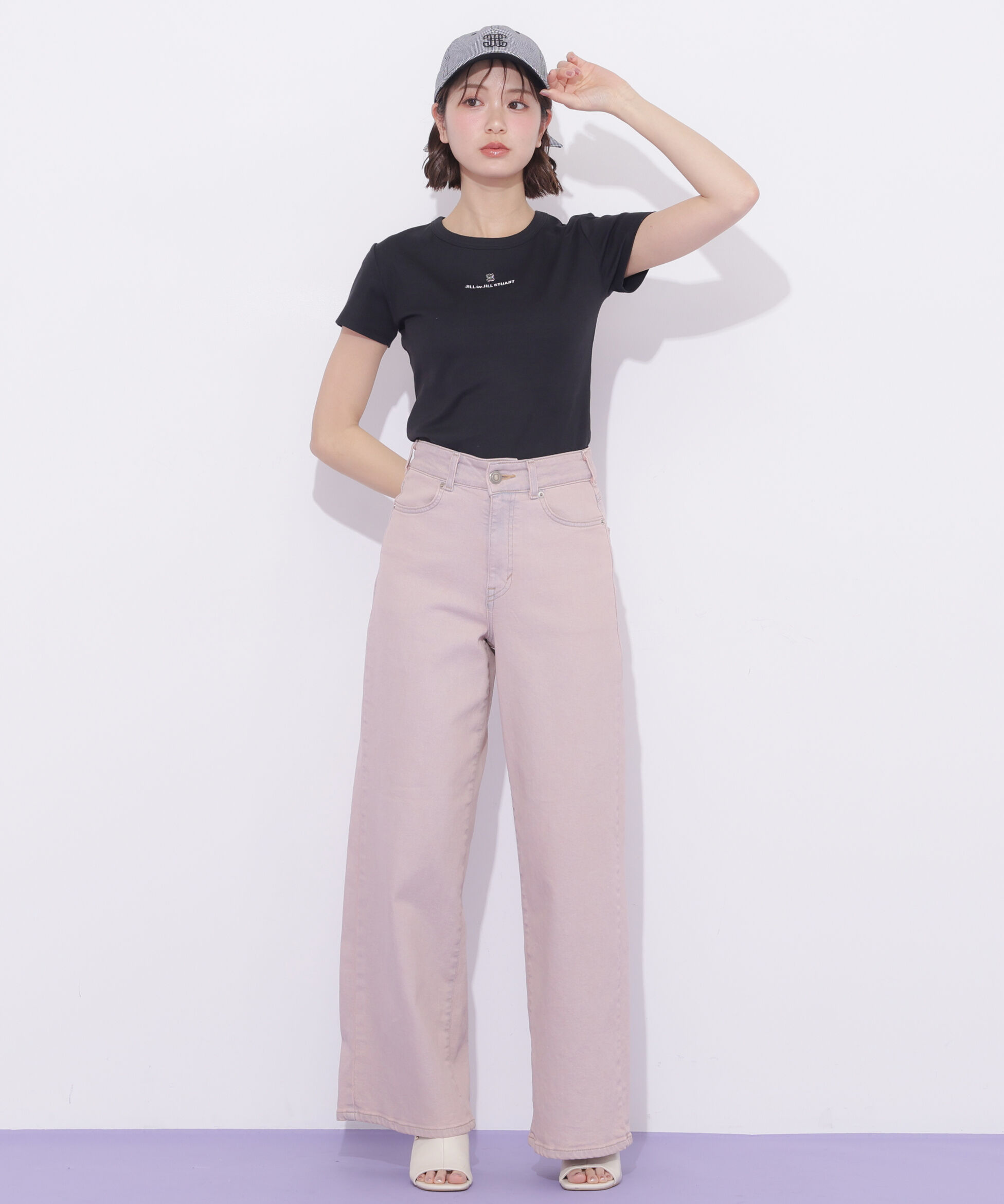  「コンパクトワンポイントロゴTシャツ」|Tシャツ・カットソー|