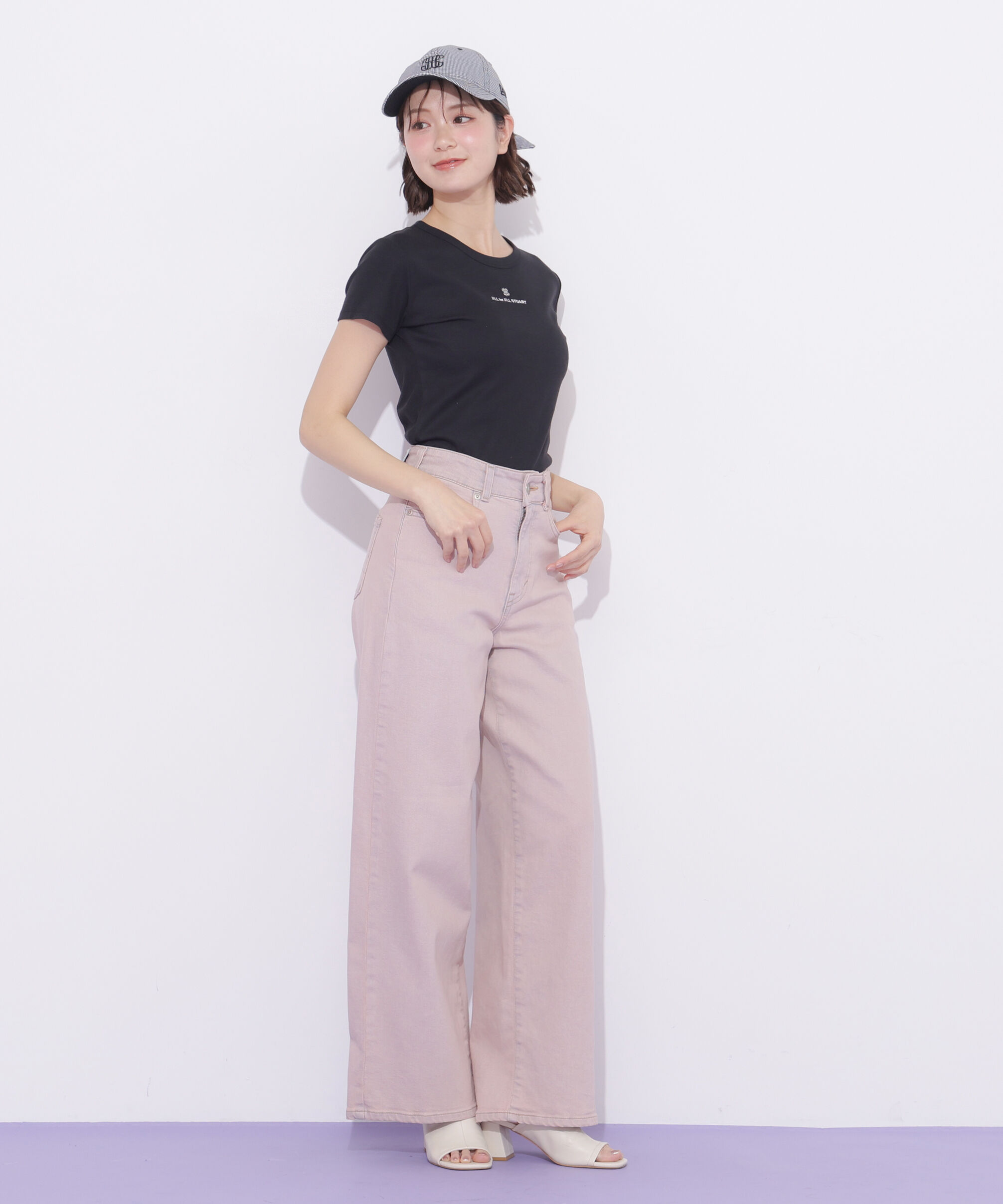  「コンパクトワンポイントロゴTシャツ」|Tシャツ・カットソー|