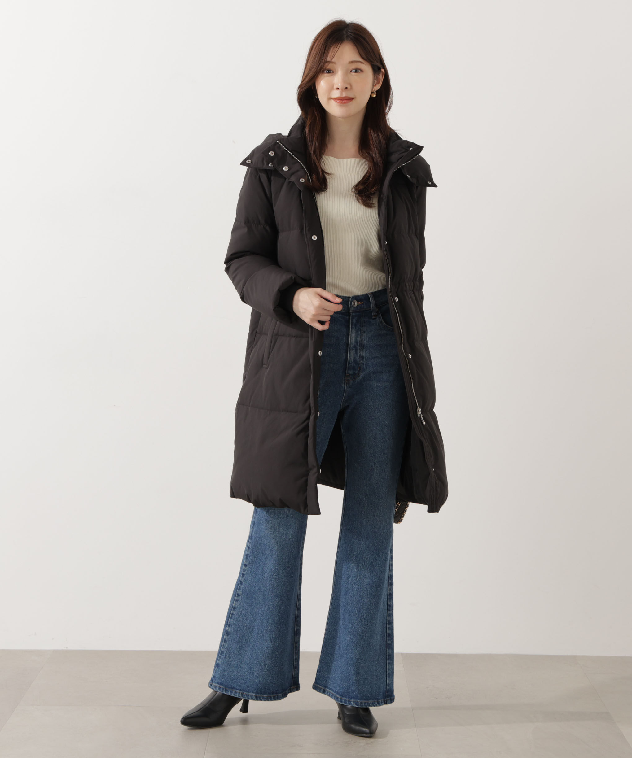 PROPORTION BODY DRESSING「フード取り外しダウン 25AW」|その他|