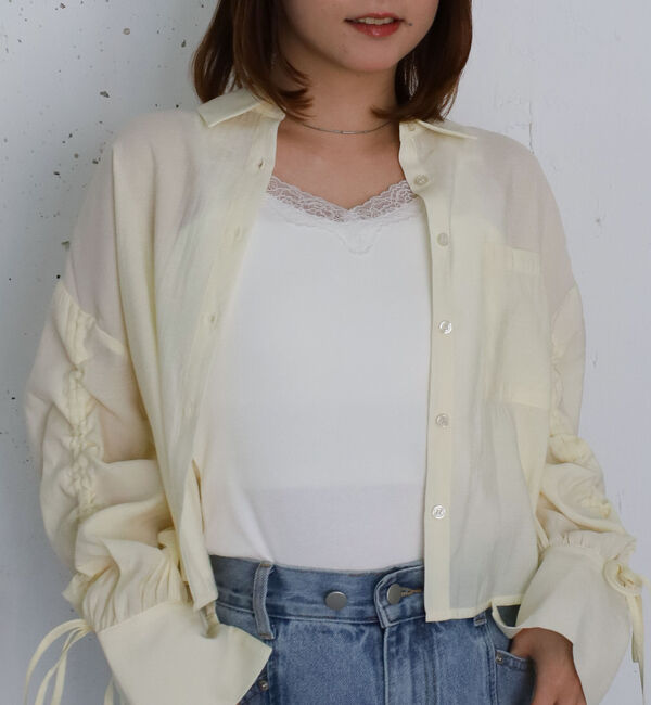 archives「レーストリムテレコタンク」|タンクトップ|OFF WHITE