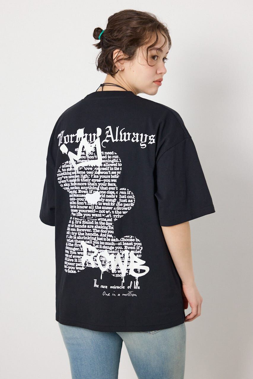 RODEO CROWNS「Font Bear Tシャツ」|Tシャツ・カットソー|