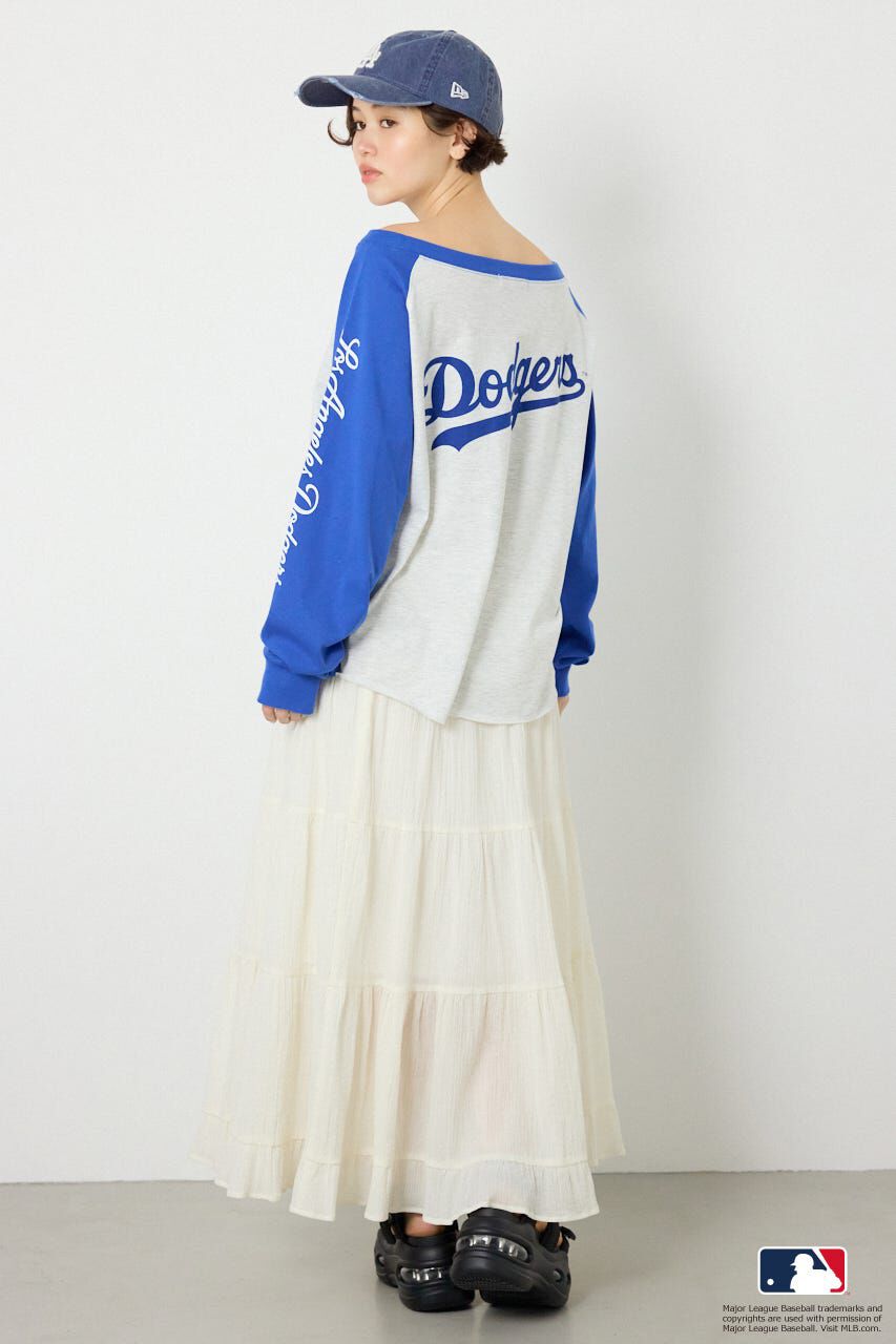 RODEO CROWNS「(MLB)オフショルラグラントップス」|Tシャツ・カットソー|