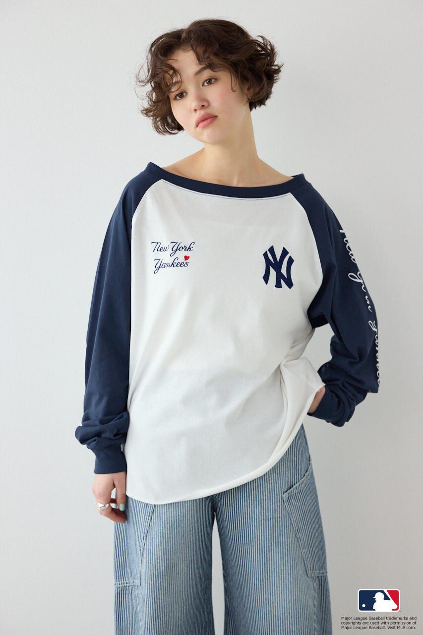 RODEO CROWNS「(MLB)オフショルラグラントップス」|Tシャツ・カットソー|