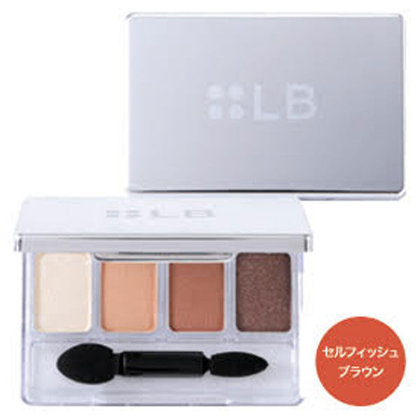 LB「LB(エルビー) ニュアンスブラウンアイパレット セルフィッシュブラウン」|アイシャドウ|その他