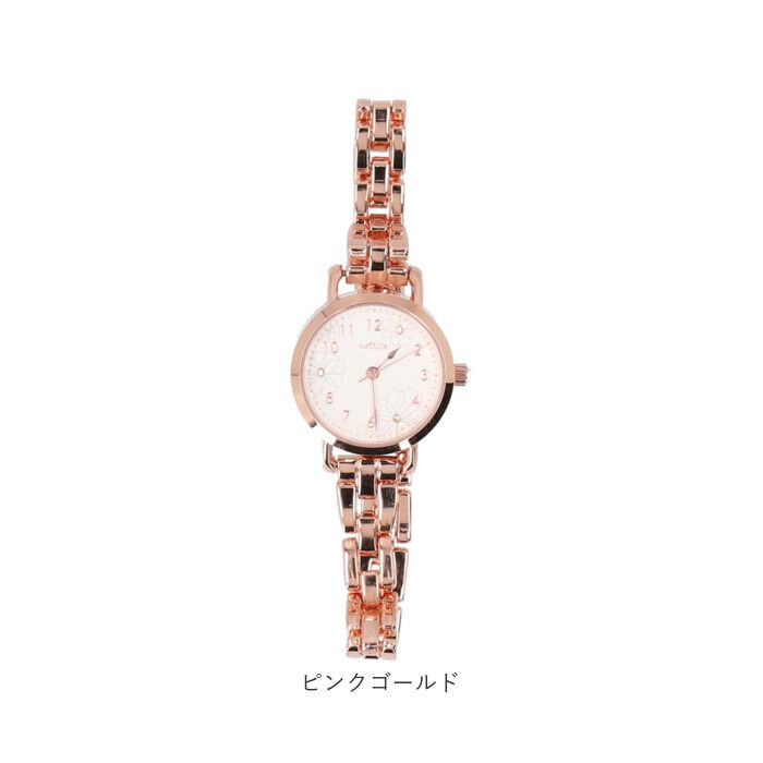BACKYARD FAMILY「腕時計 レディース 金属 アレルギー 対応 通販 フィーネ フィールドワーク ST241p 時計」|腕時計|