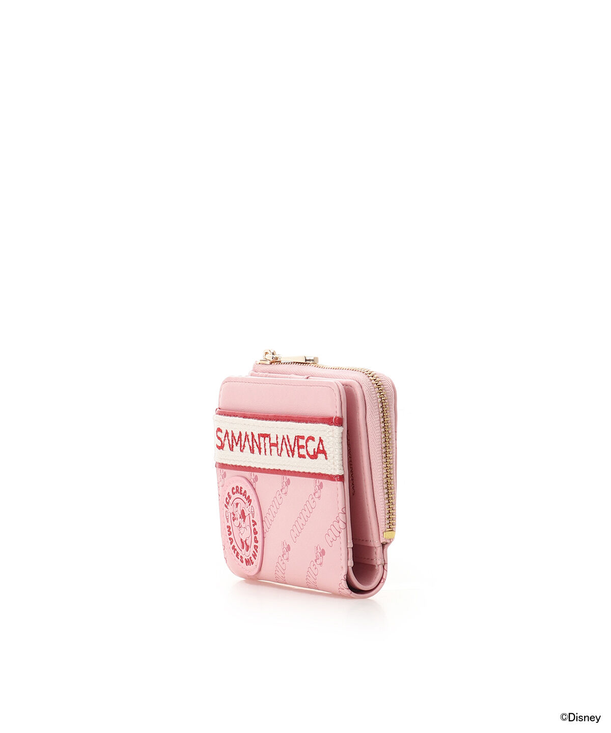 Samantha Vega「「ミッキーマウス＆フレンズ」折財布（ミニーマウス）」|財布|
