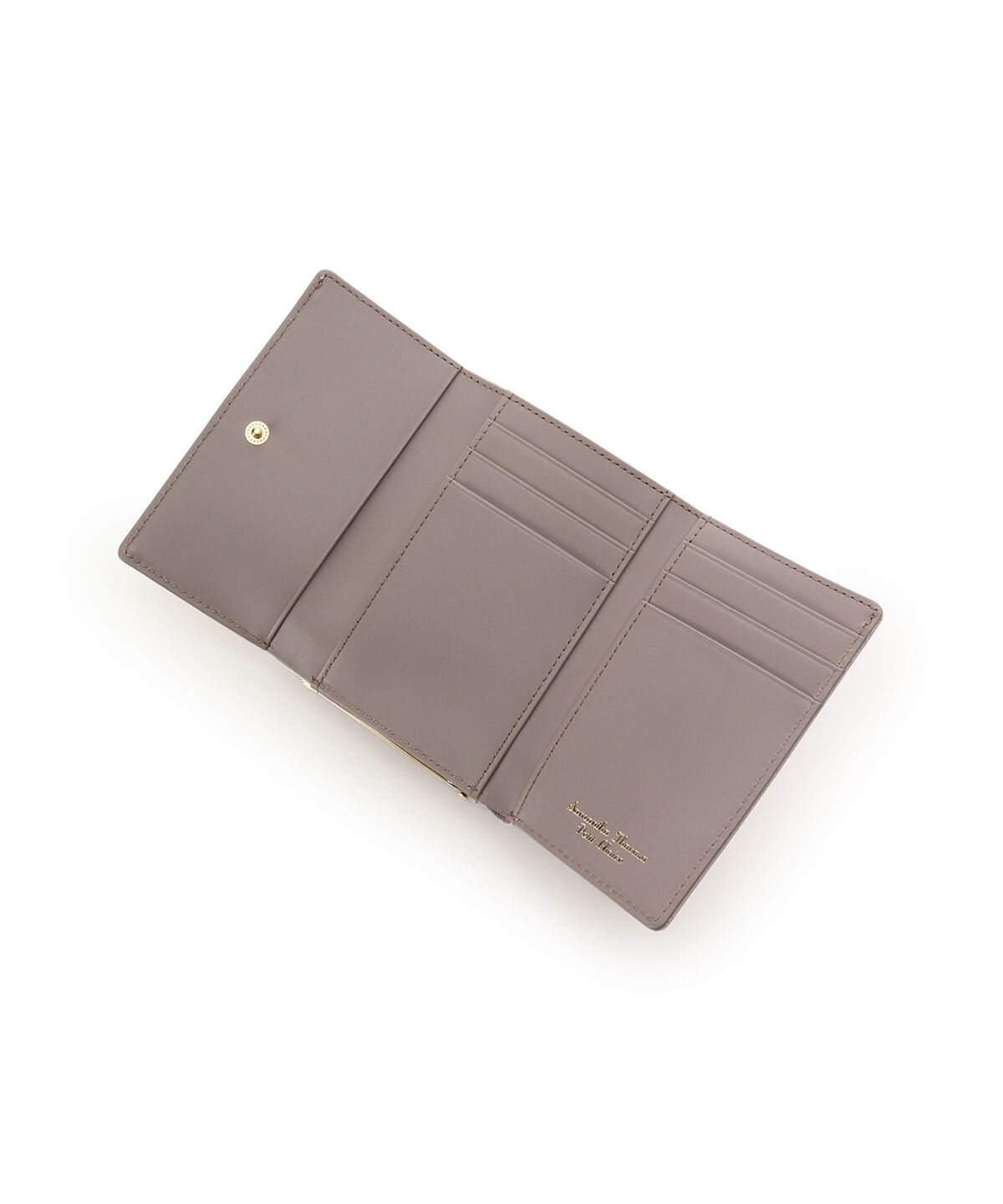 Samantha Thavasa Petit Choice「バイカラーフロントベルト 口金折財布」|財布|
