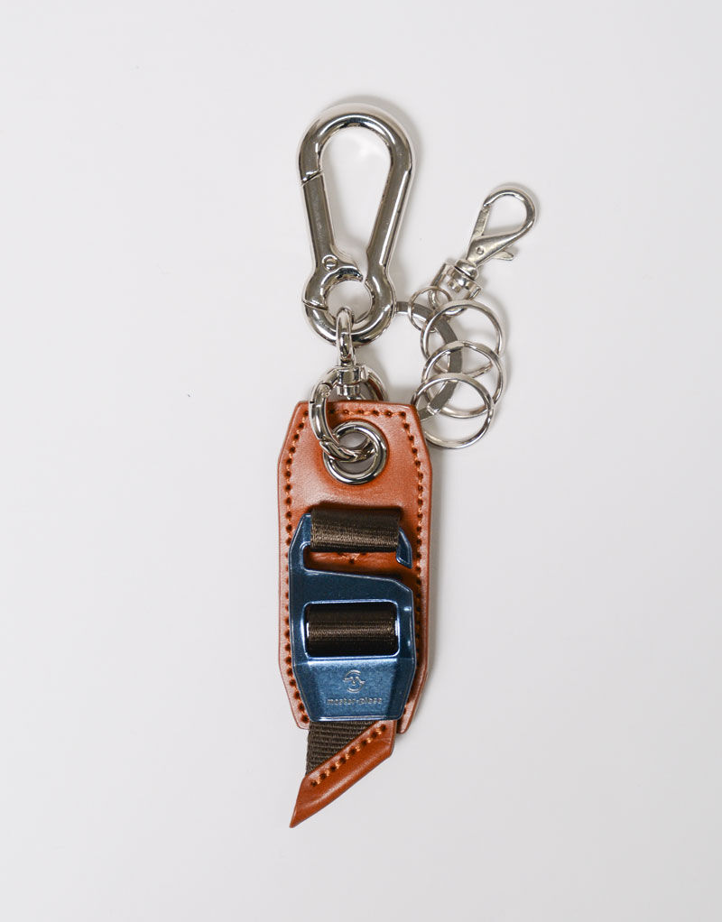 master-piece「hook buckle kye ring キーリング」|チャーム・キーホルダー|キャメ