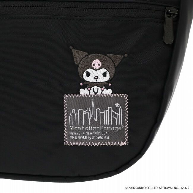 Manhattan Portage「DUET SHOULDER BAG FLIGHT NYLON BACKING KRM」|ショルダー・メッセンジャー|