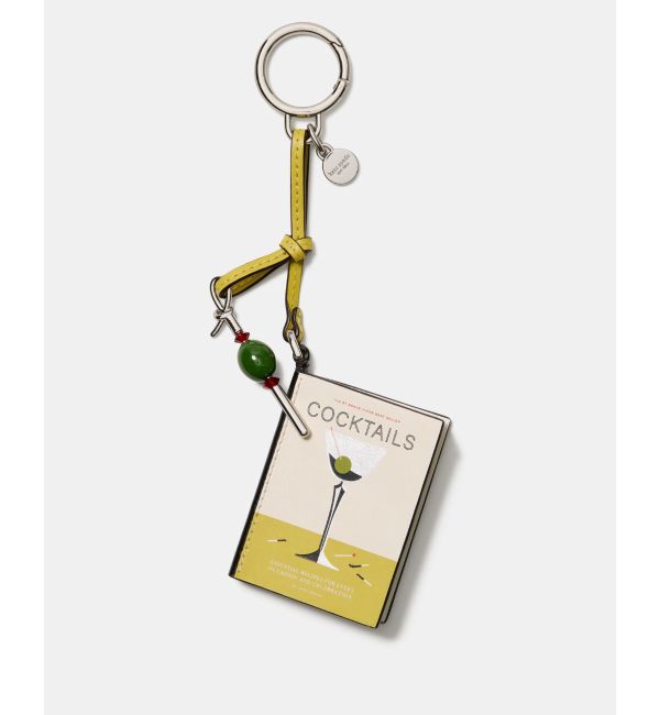 kate spade new york「チャームド カクテル ブック バッグ チャーム」|ストラップ|