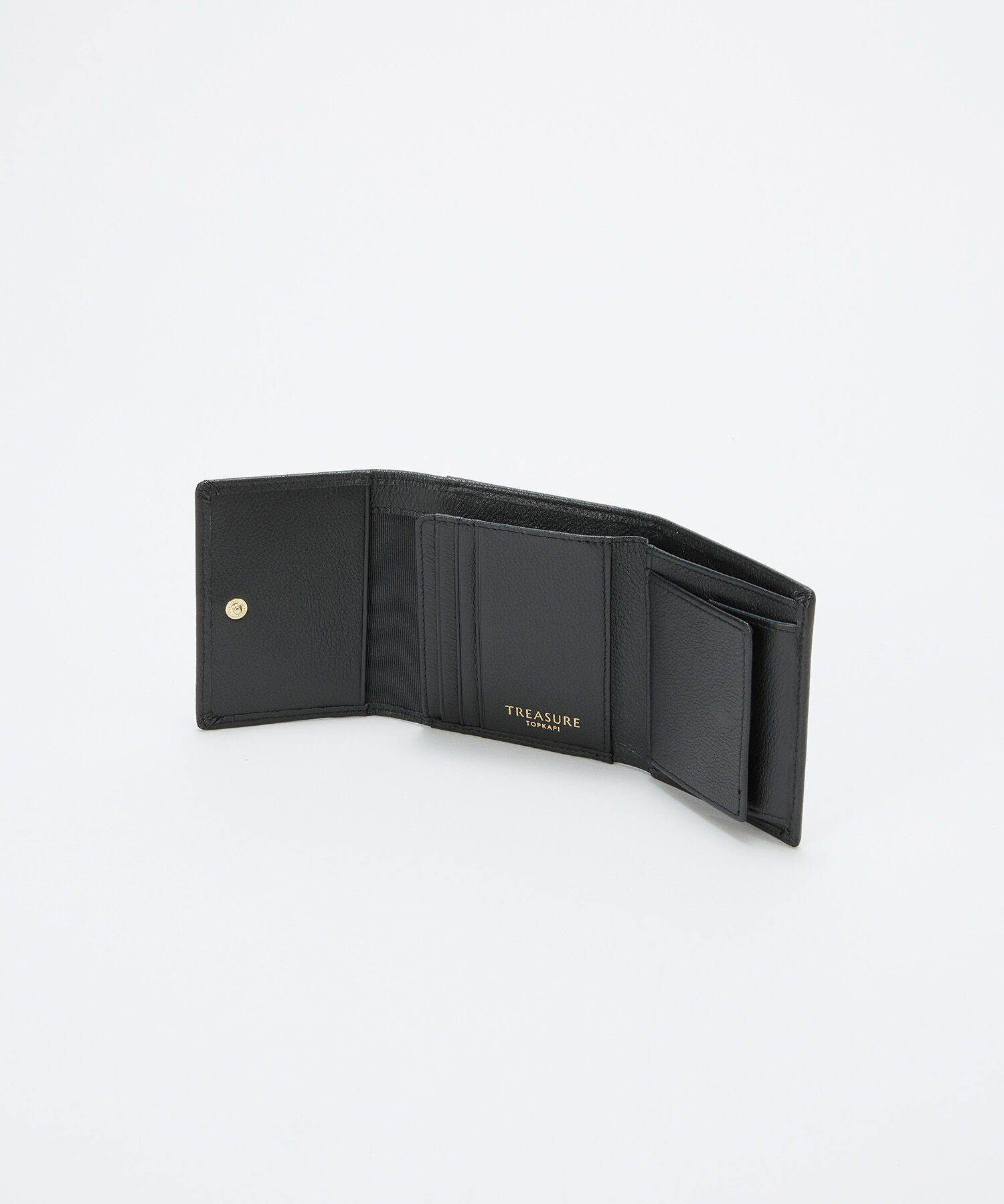 TOPKAPI TREASURE「【TREASURE TOPKAPI】ソフトレザー ベルトデザイン 三つ折り財布　」|財布|