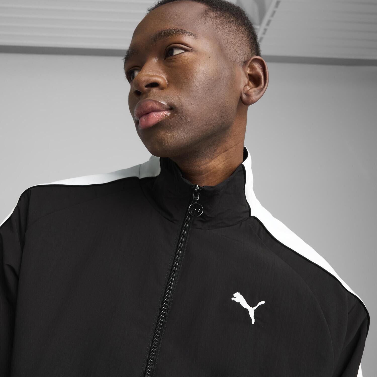 PUMA「【PUMA ｳｪｱ】M T7 OVERSIZED TRACK JACKET WV」|ポロシャツ|