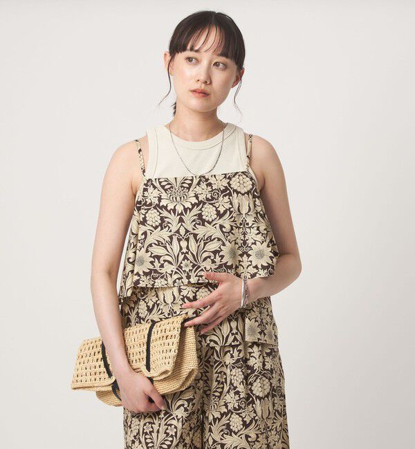 UNITED ARROWS green label relaxing「リバティプリント キャミソール」|シャツ・ブラウス|