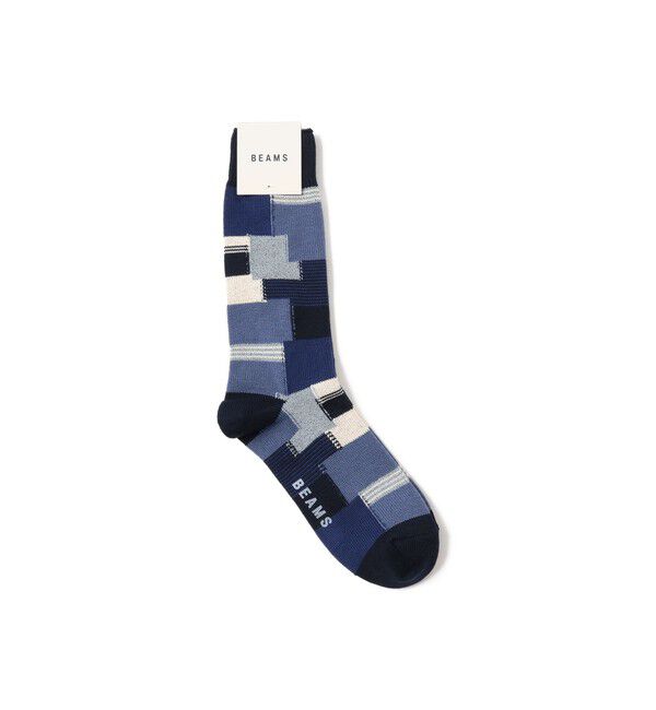 BEAMS「パッチワーク ソックス」|ソックス|INDIGO