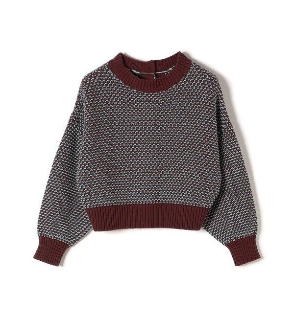 SHIPS for women「〈手洗い可能〉前後 2WAY ジャカード プルオーバー 24SS ◇」|ニット・セーター|