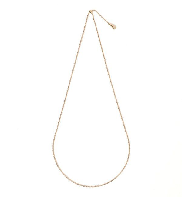 SHIPS for women「シズク トップ アジャスター ネックレス」|ネックレス|
